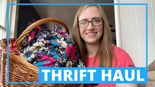 THRIFT HAUL FOR MOM, BABY TODDLER GIRL, PRESCHOOLER BOY | HOUSEHOLD GOODS, TOYS, CLOTHES