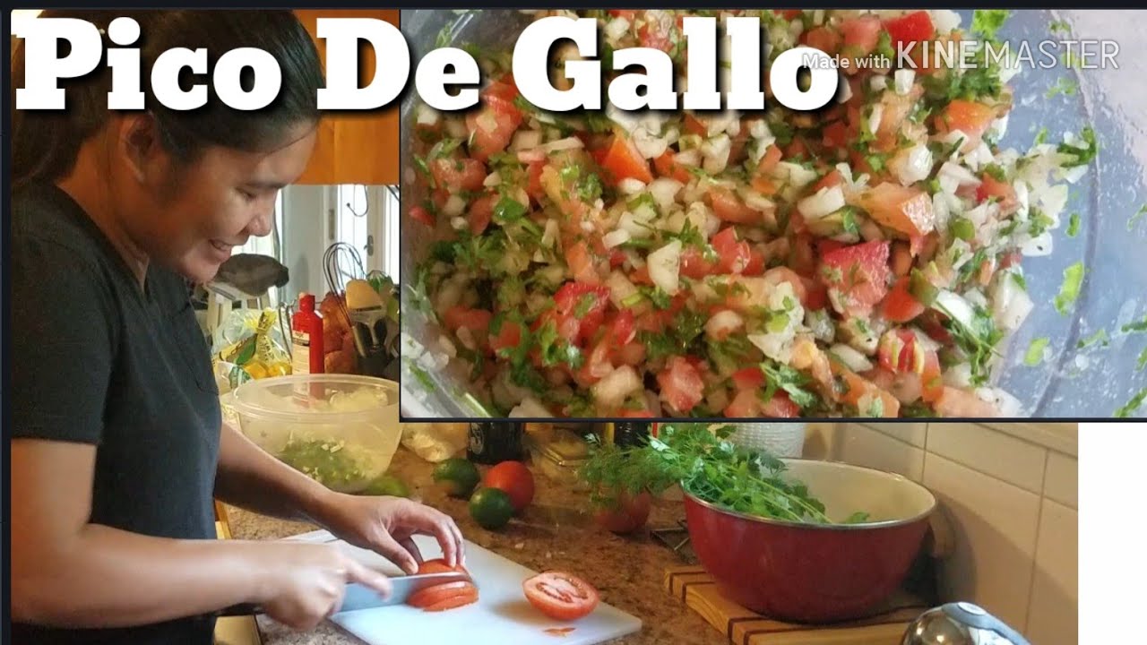 How to make Pico De Gallo - YouTube
