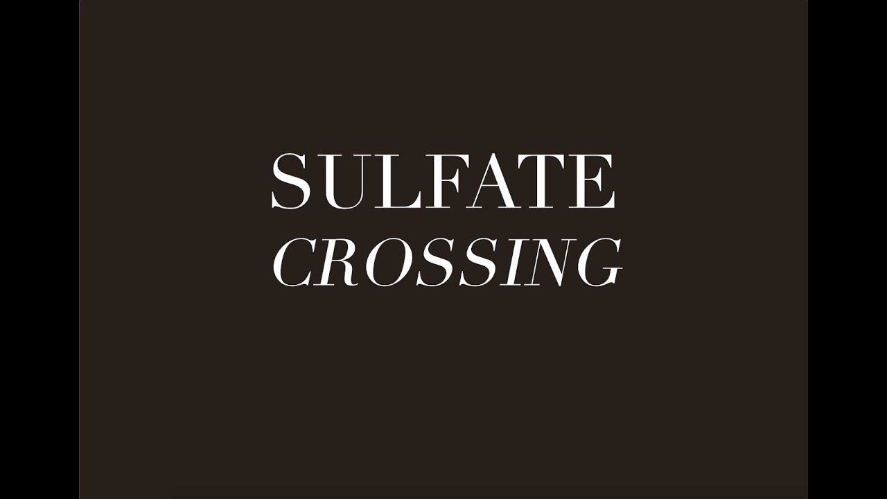 Watch Sulfate - Crossing (Visualizer) on YouTube Watch Sulfate - Crossing (Visualizer) on YouTube