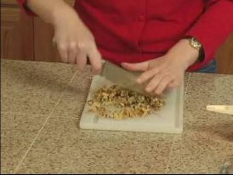 Pumpkin Bread Recipe : Chop Walnuts for Pumpkin Bread