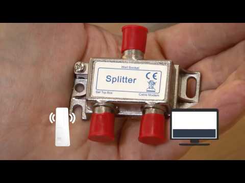 Video: How To Connect A Splitter