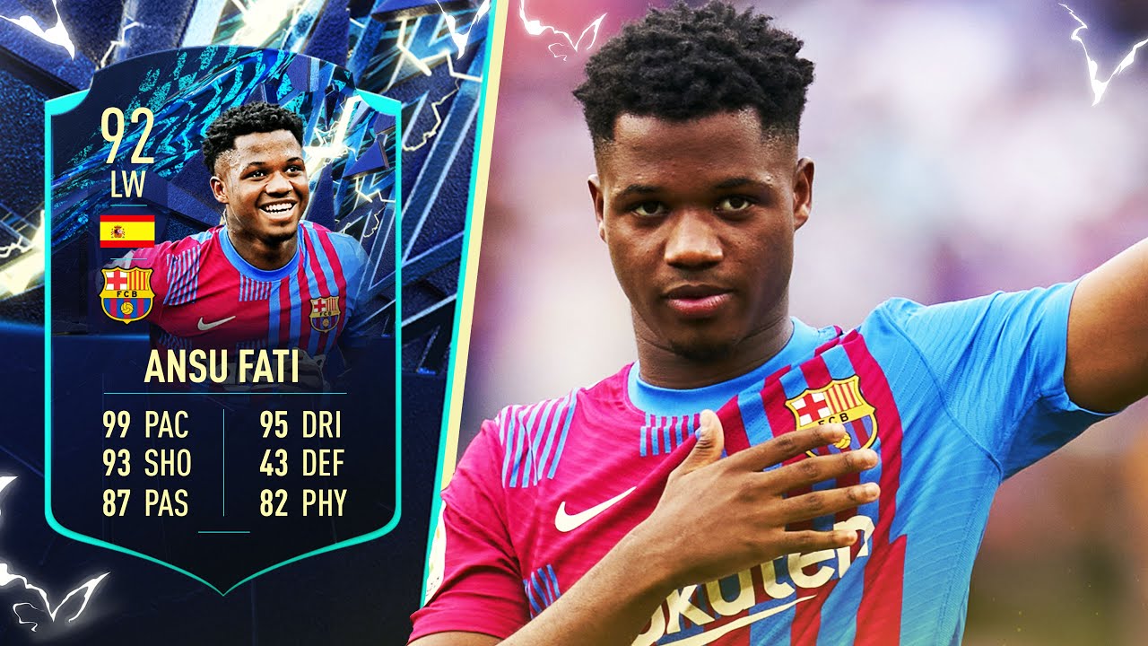 A MUST DO OBJECTIVE?!! 🔥 92 TOTS Moments Ansu Fati Player Review! FIFA 22 Ultimate Team