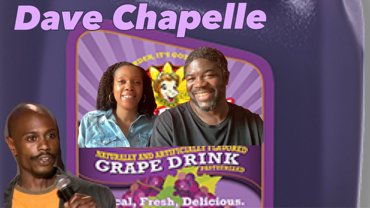 Dave Chappelle Grape Drink Standup Reaction Youtube