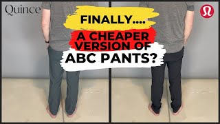 Quince Tech Comfort Chino Review Finally A Cheaper Abc Pant? Is It Any Good?