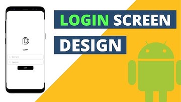 DESIGN LOGIN PAGE ANDROID STUDIO - XML CODE