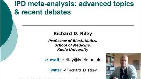 Individual Participant Data (IPD) meta-analysis: advanced topics & recent debates