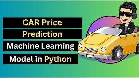 Car Price Prediction using Machine Learning Model in Python || Machine Learning Projects-1