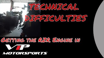 Installing the Polaris RZR800s Engine