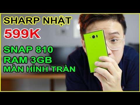 Mở hộp SHARP Nhật SHV32 giá 599k trên LAZADA, SHOPEE. Snapdragon 810, RAM 3GB | MUA HÀNG ONLINE