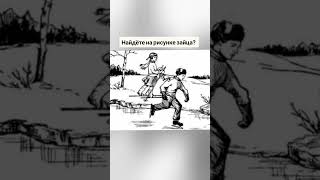 головоломка с ответом, найдёте на рисунке зайца?