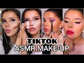 Satisfying asmr  makeup tutorial  done by nadina ioana  tiktok compilation