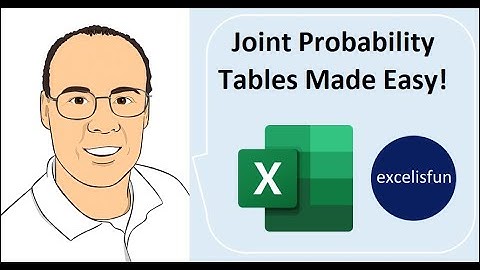 Joint Probability Tables:  How To Create & Use Them  (Not Just For Statisticians!)  EMT 1818