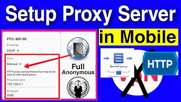 how to setup  proxy in android HTTP socks 5  https socks 4 any proxy