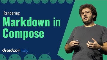 Not just plain text: rendering Markdown in Compose | Droidcon Italy 2024