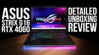 Asus Strix G16 Unboxing Review! 10+ Game Benchmarks, Fan Noise, Display, Thermals, Speakers, More!