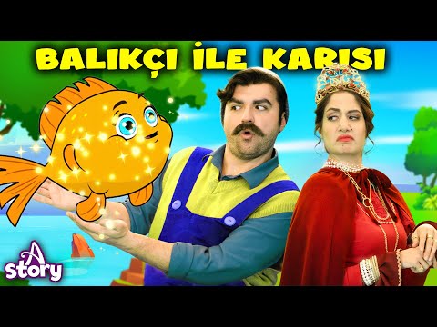 Balıkçı ve Karısı | Türkçe Masallar Hikayeler | A Story Turkish