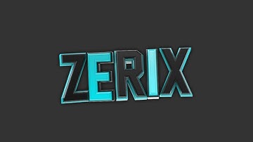 | RAW INTRO FOR ZERIX | C4D & AE | 4K 60FPS |