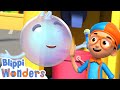 Blippi Blowing Bubbles! | Blippi Wonders | Learn ABC 123 | Fun Cartoons, Songs, Rhymes Moonbug Kids