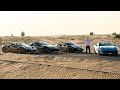 300km/h fly-by with the loudest Ferrari 812 exhaust in Dubai !! Novitec Desert Run #1