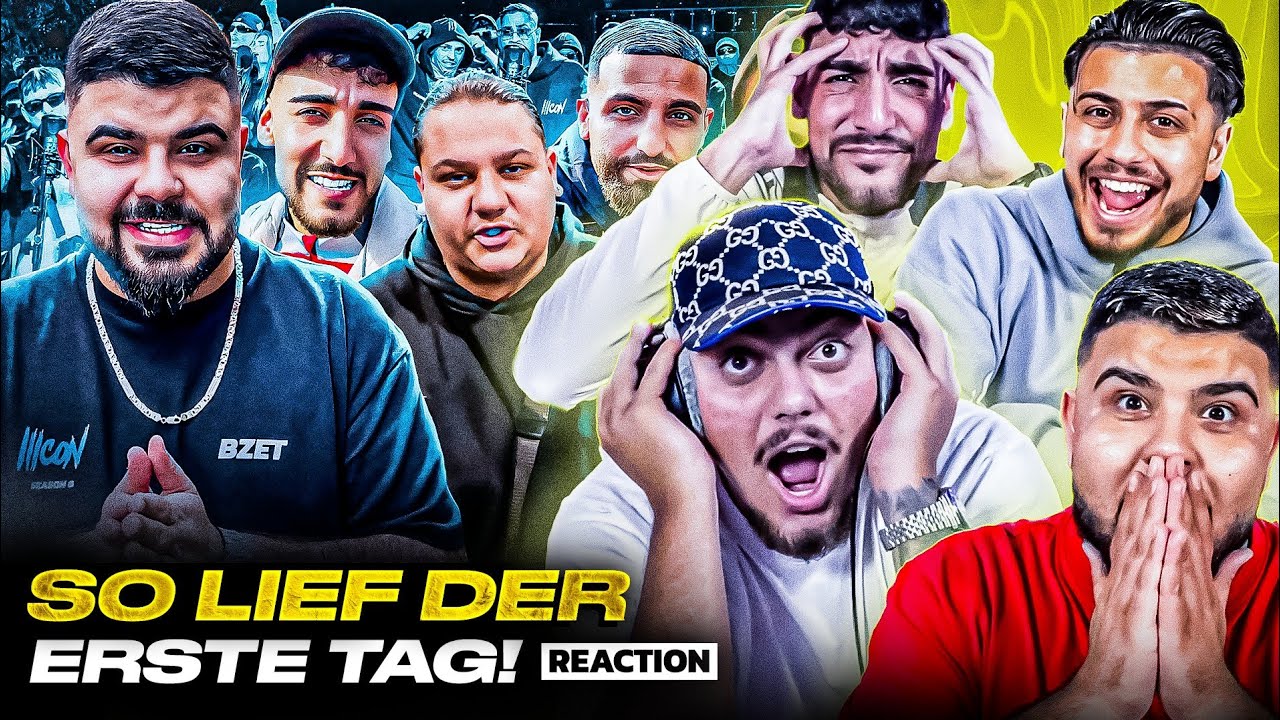 DORIAN & MOWGLI ÜBER FITNA AM ERSTEN ICON 6 TAG 🤯 ICON 6 VLOG 2 Reaction