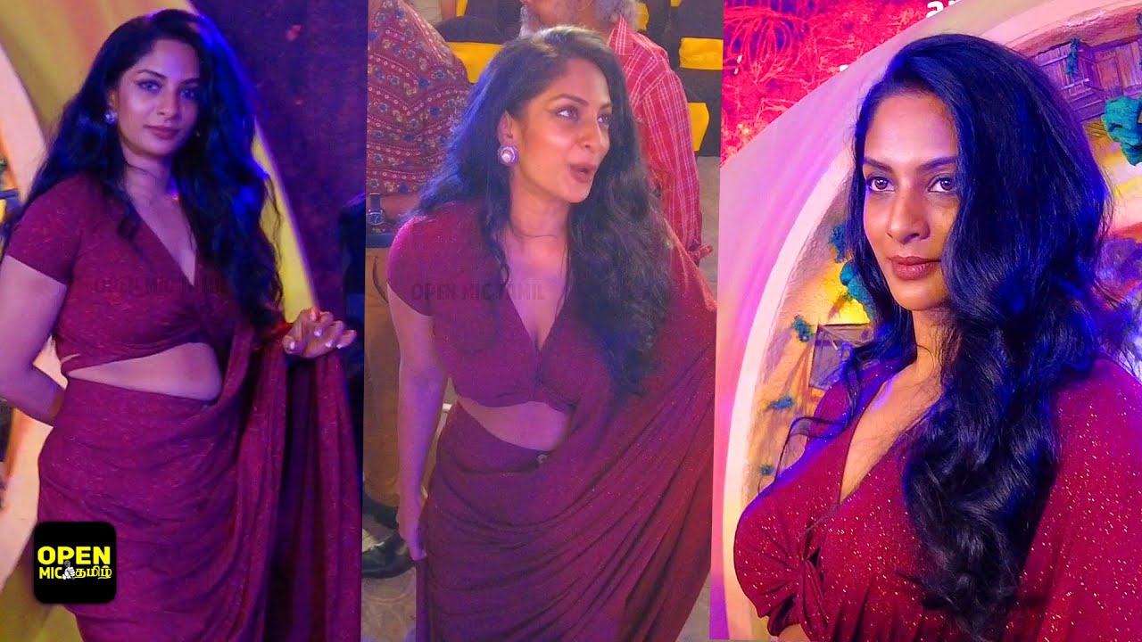 Actress Sriya Reddy Clicked With Very H0T at Suzhal Webseries Trailer ...