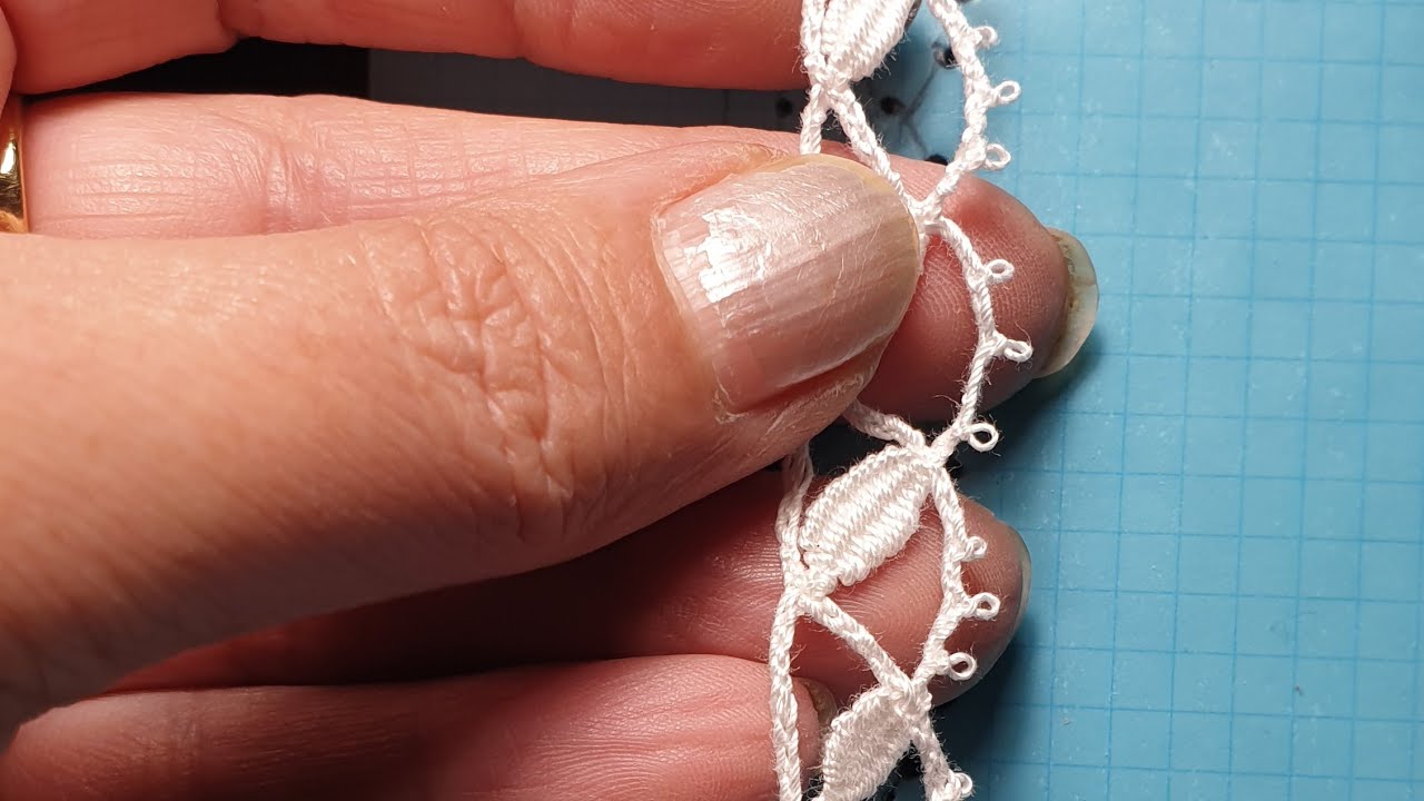 GUIPUR Y  BAGUILLAS O PICOT encaje de bolillos