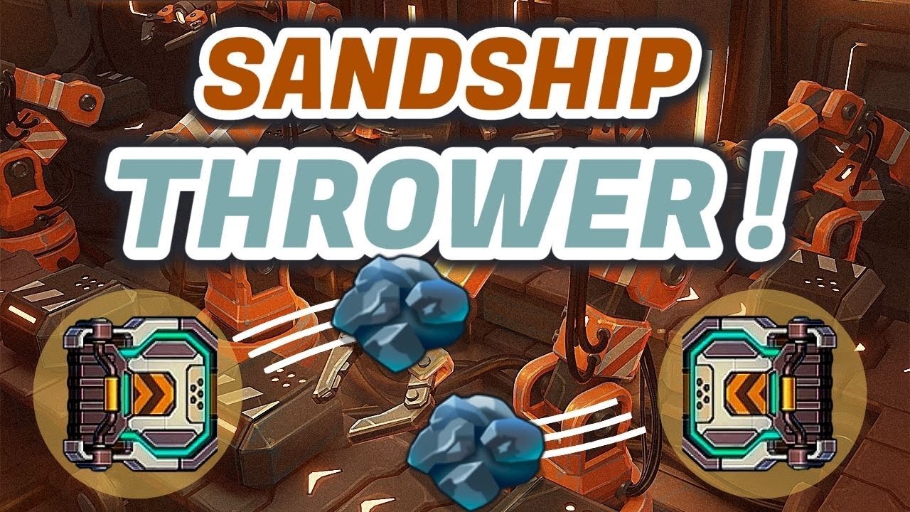 Sandship Crafting Factory How to use the THROWER Device! [HD] YouTube