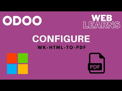 Odoo wkhtmltopdf install