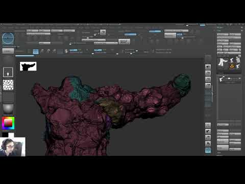 reduce poly zbrush