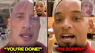 UNHINGED The Rock RAGES ON Will Smith about The Oscars | Celebrity news #trending #viral #shorts