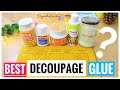 Which One is The Best Decoupage Glue | Best Glue For Art and Craft | DIYwithKANCHAN