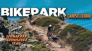 Bikepark Livigno Carosello 3000 | Schwarzer Technischer Trail | Biketrip 2019 | Jonas Heidl
