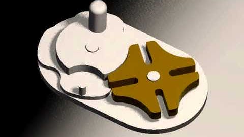 Geneva Mechanism in Pro Engineer 5.0