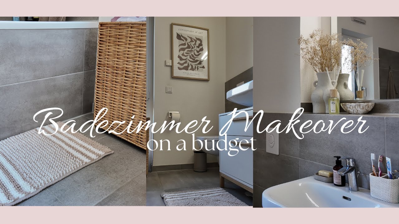 Badezimmer Makeover on a budget + Tk Maxx Haul
