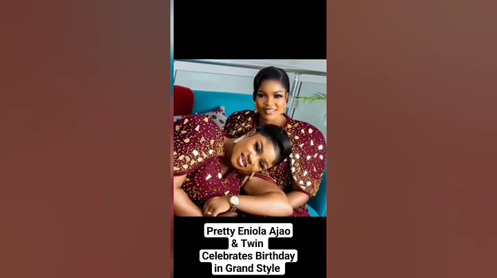 BEAUTIFUL ENIOLA AJAO AND TWIN. HAPPY BIRTHDAY TO THEM. CONGRATULATIONS #youtubemadeforyou #shorts
