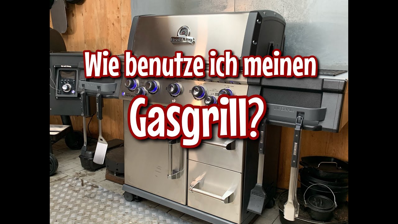 Wie benutze ich meinen Gasgrill? Die Anleitung! - Westmünsterland BBQ -  YouTube