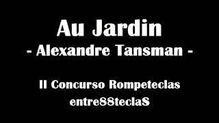 Video thumbnail of "Au Jardin (Alexandre Tansman)"