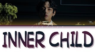 BTS V - Inner Child (Color Coded Lyrics Eng/Rom/Han) chords
