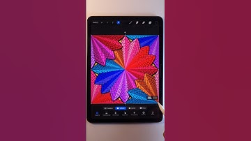 Flower Pattern in Procreate #procreate #shortsvideo