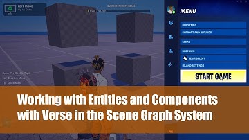 Working with the Scene Graph, Entities, and Components in Verse  (Dec 2024)