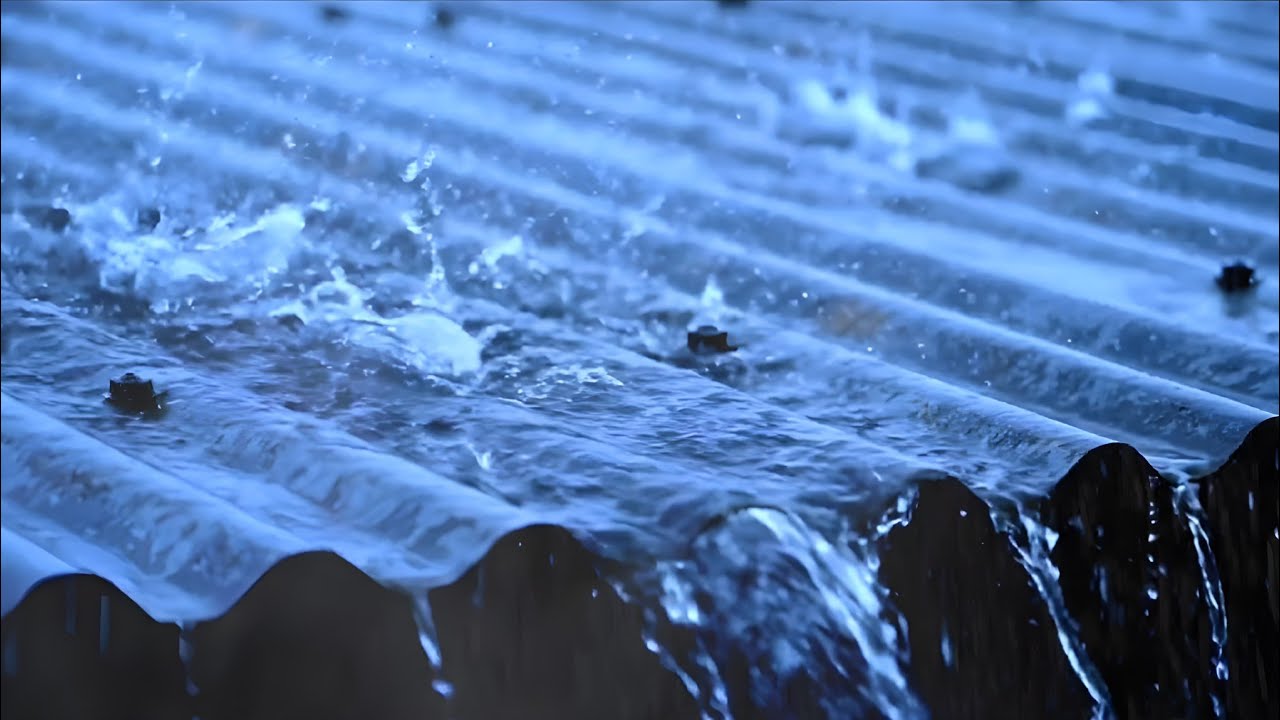 Ultimate Stress Relief! Realistic Rainstorm Sounds for Sleep & Study Time