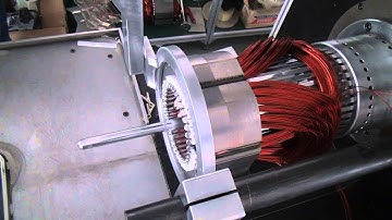 SMT-KW300  Electric Induction Motor Horizontal Stator Coil winding inserting machine