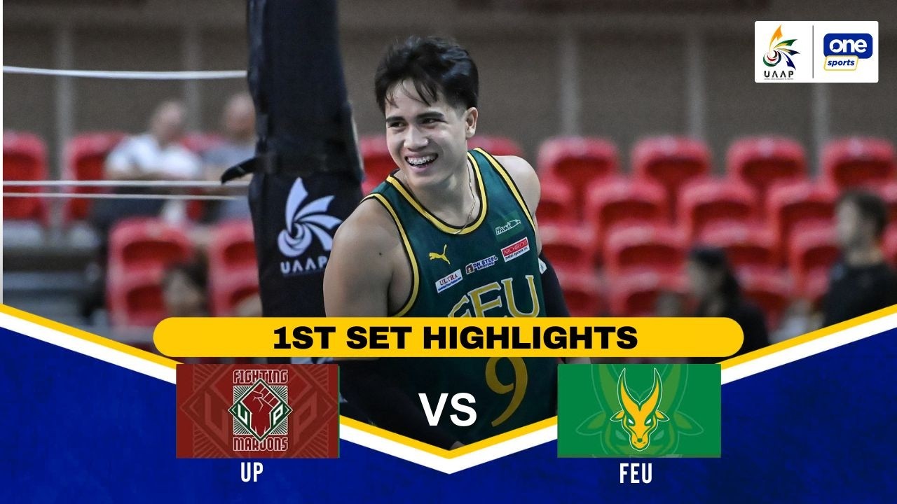 UP vs FEU | SET 1 HIGHLIGHTS | UAAP SEASON 88 MEN’S VOLLEYBALL ROUND 2 ...