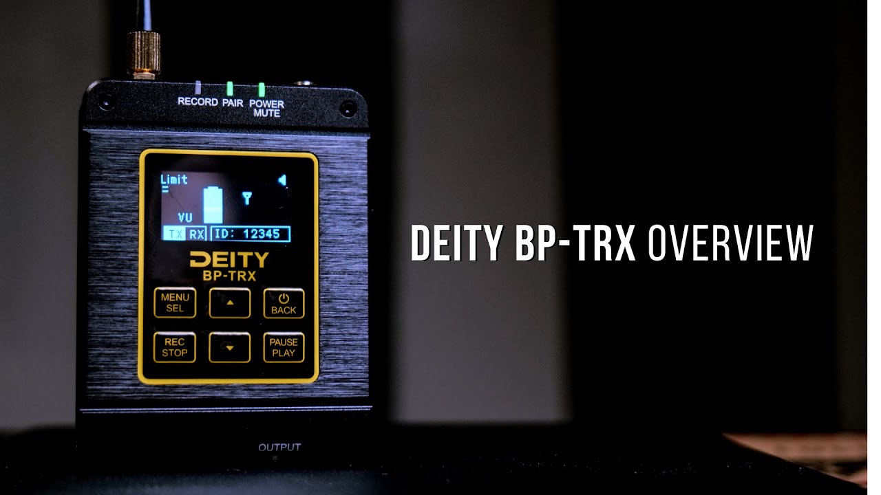 The Deity BP-TRX Transceiver + Recorder - YouTube