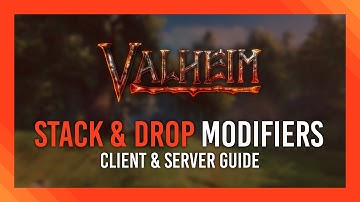 Drop rates & Stack Sizes | Valheim Mod Tutorial | Solo & Dedicated Server