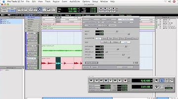 Pro Tools LE - 02 Regions: 09 AudioSuite FX