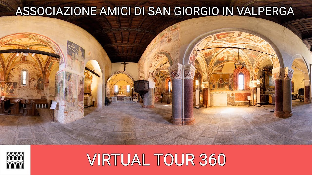 Tour virtuale 360 Chiesa di San Giorgio in Valperga