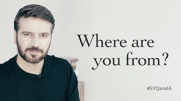 Q&A with Sami Yusuf (Part 1) - “Where are you from?"