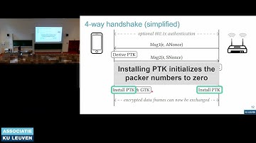 COSIC Course 2024: "Recent Wi-Fi attacks & defenses" (Mathy Vanhoef, DistriNet)