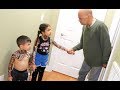 KIDS DO FAKE TATTOO PRANK ON STRICT GRANDPA!!!